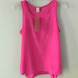 NWT, Hot Pink Tank by Paper Crane
